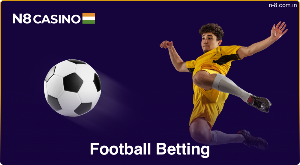 Football Betting at N8 Casino